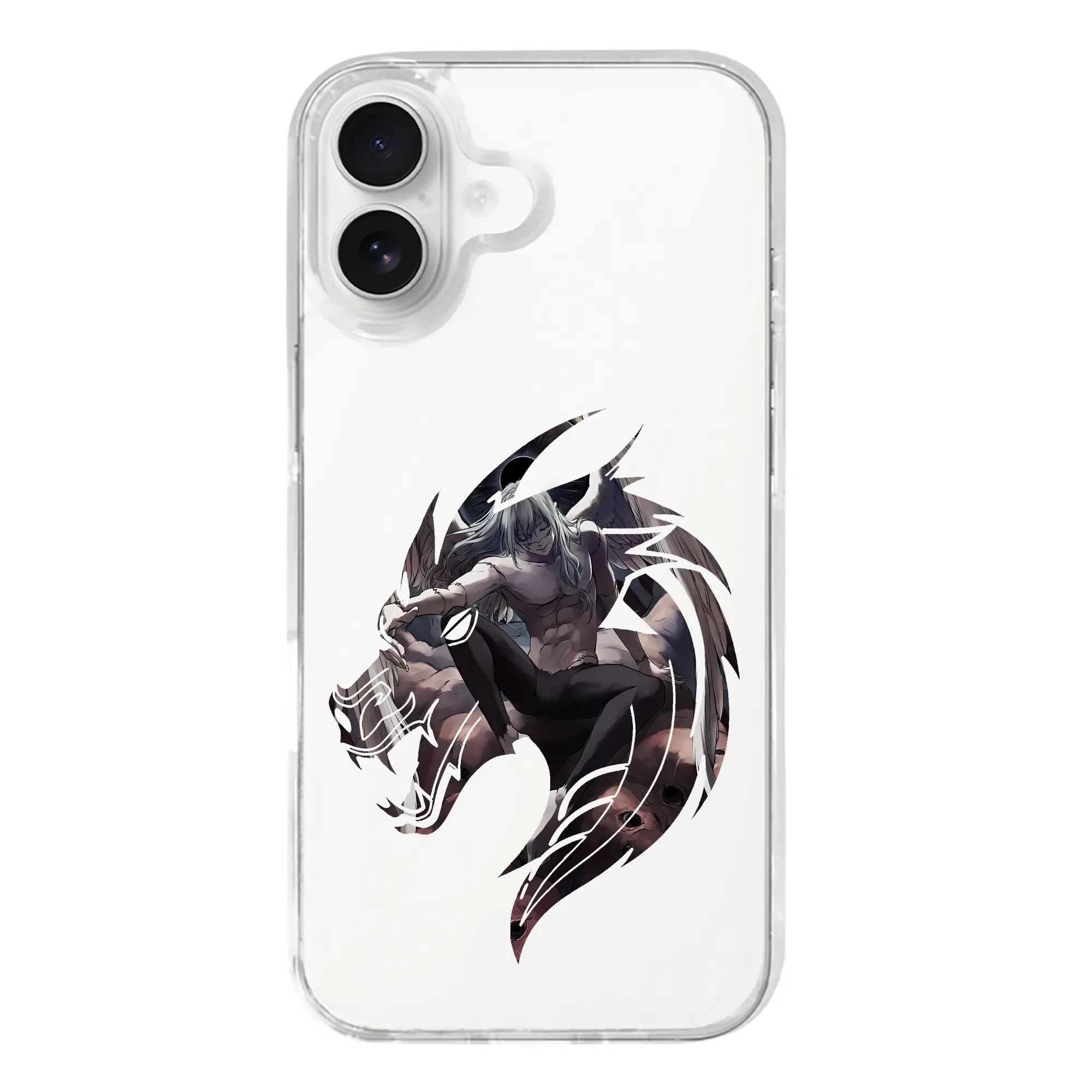 呪術廻戦 グッズ,真人 - iPhone 17シリーズ 透明スマホケース – 薄型・耐衝撃・精密フィット保護カバー